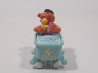 Applause Muppets Bert in Bath Tub with Rubber Ducky 2 1/2" Long Toy Vehicle
