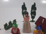Snow White And The Seven Dwarfs Village Plastic Toy Characters with Trees, Building and Accessories Made in Hong Kong