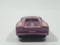 2002 Maisto Ultimate Marvel Lamborghini Diablo Green Goblin Metallic Purple Pink 1/64 Scale Die Cast Toy Dream Super Car Vehicle