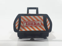 2003 McDonald's Hasbro Tonka Bulldozer Orange and Black Die Cast Toy Car Vehicle