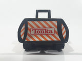 2003 McDonald's Hasbro Tonka Bulldozer Orange and Black Die Cast Toy Car Vehicle