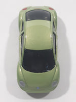 Maisto VW Volkswagen New Beetle Green Die Cast Toy Car Vehicle