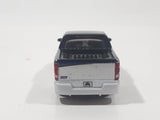 Maisto G Ridez 2004 Chevrolet Silverado SS Low Rider White and Dark Blue Die Cast Toy Car Vehicle with Rubber Tires