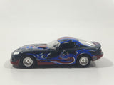 Rare 2006 RC2 Racing Champions NHL Vancouver Canucks Dodge Viper Dark Blue 1/64 Scale Die Cast Toy Car Vehicle