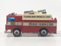 Matchbox Mack Auxiliary Power Truck Flood Light Rescue Unit Fire Truck 1/84 Scale Die Cast Toy Car Vehicle