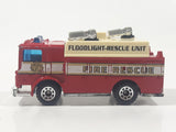Matchbox Mack Auxiliary Power Truck Flood Light Rescue Unit Fire Truck 1/84 Scale Die Cast Toy Car Vehicle