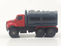 2012 Hasbro Tonka FunRise Tanker Truck Red and Grey Die Cast Toy Car Vehicle