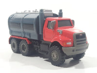 2012 Hasbro Tonka FunRise Tanker Truck Red and Grey Die Cast Toy Car Vehicle