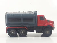 2012 Hasbro Tonka FunRise Tanker Truck Red and Grey Die Cast Toy Car Vehicle