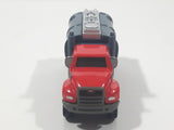 2012 Hasbro Tonka FunRise Tanker Truck Red and Grey Die Cast Toy Car Vehicle