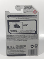 2009 Hot Wheels Rebel Rides Airy 8 Metalflake Purple Motorcycle Die Cast Toy Vehicle New in Package