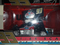 2000 Racing Champions Amoco Ultimate Sprint Car #93 Dave Blaney Red White and Dark Blue 1:64 Scale Die Cast Toy Car Vehicle New in Box