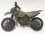 Chap Mei S1 Sentinel 1 Motor Cycle Army Green Plastic Toy Vehicle