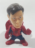 2006 Burger King Marvel Spider-Man 3 Character 3 3/4" Plastic Toy Action Figure with Fabric Mask