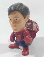 2006 Burger King Marvel Spider-Man 3 Character 3 3/4" Plastic Toy Action Figure with Fabric Mask