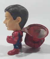 2006 Burger King Marvel Spider-Man 3 Character 3 3/4" Plastic Toy Action Figure with Fabric Mask