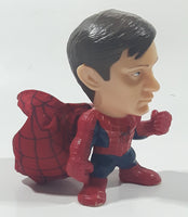 2006 Burger King Marvel Spider-Man 3 Character 3 3/4" Plastic Toy Action Figure with Fabric Mask