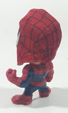 2006 Burger King Marvel Spider-Man 3 Character 3 3/4" Plastic Toy Action Figure with Fabric Mask