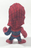 2006 Burger King Marvel Spider-Man 3 Character 3 3/4" Plastic Toy Action Figure with Fabric Mask