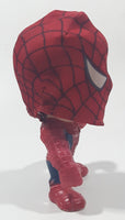 2006 Burger King Marvel Spider-Man 3 Character 3 3/4" Plastic Toy Action Figure with Fabric Mask