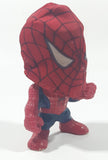 2006 Burger King Marvel Spider-Man 3 Character 3 3/4" Plastic Toy Action Figure with Fabric Mask