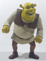 2007 McDonald's DWA Shrek The Third Shrek Character 5 3/4" Tall Plastic Toy Figure