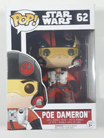 Funko Pop! Star Wars #62 Poe Dameron 4" Tall Vinyl Bobble-Head Figure New in Box