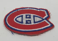 Montreal Canadiens NHL Hockey Team Logo  1 1/2" x 2" Embroidered Fabric Sports Patch Badge