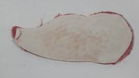 Detroit Red Wings NHL Hockey Team Logo 1 1/4 x 2 3/4" Embroidered Fabric Sports Patch Badge