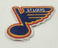 St. Louis Blues NHL Hockey Team Logo 2" x 2 1/2" Embroidered Fabric Sports Patch Badge