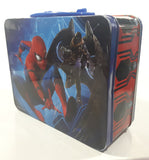 2017 Marvel Spider-Man Embossed Tin Metal Lunch Box