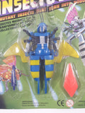 Chigo Insecto-Bots Mustant Insects That Turn Into Robots Butterfly 4" Tall Toy Action Figure with Accessories New in Package (Not Sealed)