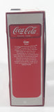 Coca Cola Mini Blown Glass Collection Can and Snowman with Cup Christmas Tree Ornament New in Box