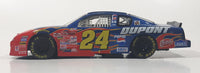 Action Racing NASCAR #24 Jeff Gordon 2002 Monte Carlo DuPont Red and Blue 1/24 Scale Die Cast Toy Car Vehicle