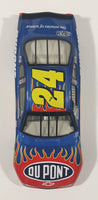 Action Racing NASCAR #24 Jeff Gordon 2002 Monte Carlo DuPont Red and Blue 1/24 Scale Die Cast Toy Car Vehicle