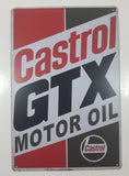 Castrol GTX Motor Oil Vintage Style 7 3/4" x 11 3/4" Tin Metal Sign