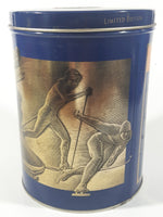 1992 Uncle Ben's Rice Olympic Winter Games Albertville France 7 1/4" Tall Tin Metal Canister