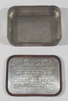 Antique WWII British Army Emergency Ration "By Order Of An Officer" Tin Metal Container
