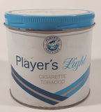 Vintage Player's Light Navy Cut 200g Tobacco Tin Metal Can Canister