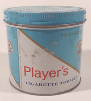 Vintage 1980s Player's Navy Cut Cigarette Tobacco 200g Blue Tin Metal Can