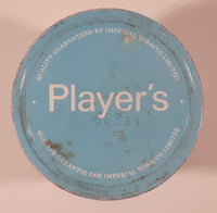 Vintage 1980s Player's Navy Cut Cigarette Tobacco 200g Blue Tin Metal Can