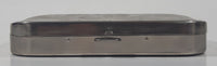 Vintage Marijuana Leaf Engraved Metal Cigarette Joint Maker Machine Case