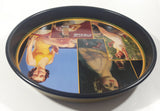 Rare Drink Coca Cola Pinup Girl Black 13 1/4" Round Metal Beverage Serving Tray