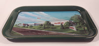 Vintage 1979 Coca Cola Calgary Plant Opening June 11 1979 Green Metal Beverage Serving Tray