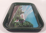 Vintage 1979 Coca Cola Calgary Plant Opening June 11 1979 Green Metal Beverage Serving Tray