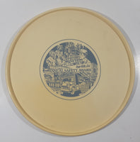 Rare Coca Cola Annual Safety Award 13" Round Plastic Beverage Serving Tray