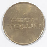 Vintage Famous Players Tech Town Gaming Game Token Metal Coin