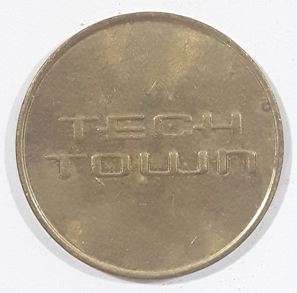 Vintage Famous Players Tech Town Gaming Game Token Metal Coin