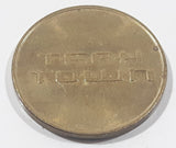 Vintage Famous Players Tech Town Gaming Game Token Metal Coin