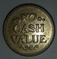 Clown Themed No Cash Value Metal Game Token Coin